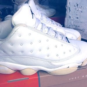 Nike Air Jordan 13 XIII Low White/Navy Ice Blue